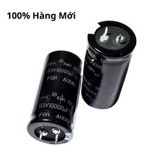Tụ Lọc Nguồn Amply 10000uF 63v Audio - Kích Thước 30x60mm Chất Lượng Cao