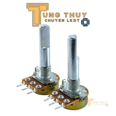 Chiết Áp Cán Tròn Bi và Vát Dài 30mm  10K, 20K ,50K ,100K