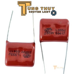 Tụ đỏ , Tụ Kẹo CBB 2000V 103J 223J 333J 334J 335J 473J 474J 683J Tụ Không Phân Cực Hàng Loại Tốt