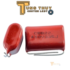 Túi 5 Con Tụ  Đỏ, Tụ Kẹo CBB 400V 106J 223J 335J  824J Hàng chất lượng - Tụ đỏ không phân cực