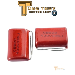 Túi 5 Con Tụ  Đỏ, Tụ Kẹo CBB 400V 106J 223J 335J  824J Hàng chất lượng - Tụ đỏ không phân cực