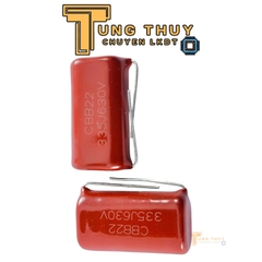 Túi 5 Con Tụ Đỏ Tụ Kẹo CBB 630V 103J 335J 473J 474J Hàng chất lượng -Tụ đỏ không phân cực