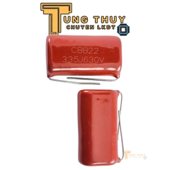 Túi 5 Con Tụ Đỏ Tụ Kẹo CBB 630V 103J 335J 473J 474J Hàng chất lượng -Tụ đỏ không phân cực