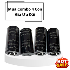 Tụ Lọc Nguồn Amly 15000uF 80v Audio - Kích Thước 30x60mm Hàng Mới Chất Lượng Cao