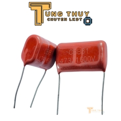 Tụ Đỏ , Tụ Kẹo CBB22 473J 1600V Hàng Chất Lượng Không Phân Cực