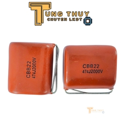 Tụ đỏ , Tụ Kẹo CBB 2000V 103J 223J 333J 334J 335J 473J 474J 683J Tụ Không Phân Cực Hàng Loại Tốt