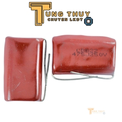 5 Con Tụ Đỏ CBB22 475J  400V , 630V và 250V  ( 4.7uF ) Không Phân Cực Hàng Tốt