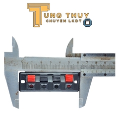 Trạm kẹp/ jack kẹp dây loa 4 chân nhỏ