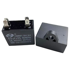 Tụ Quạt Dàn Nóng Điều Hòa 1,5uF, 2uF, 2.5uF, 3uF, 4uF, 5uF 450VAC Jack cắm 2 Chân và 4 Chân ( Loại tốt)