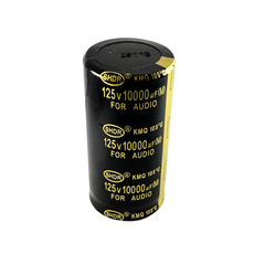 Tụ Lọc Nguồn 10000uF 125v Audio Vàng - Kích Thước 35x70mm Dùng Cho Amply