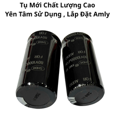 Tụ Lọc Nguồn Amly 10000uF 80v Audio - Kích Thước 30x60mm Hàng Mới Chất Lượng Cao