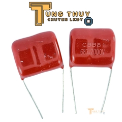 Tụ đỏ , Tụ Kẹo CBB 2000V 103J 223J 333J 334J 335J 473J 474J 683J Tụ Không Phân Cực Hàng Loại Tốt