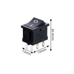 Công Tắc Bập Bênh 6 Chân 2 Vị Trí KCD1 6A/250V Loại Tốt