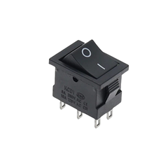 Công Tắc Bập Bênh 6 Chân 2 Vị Trí KCD1 6A/250V Loại Tốt