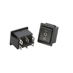 Công Tắc Bập Bênh KCD4 250VAC-16A 6 Chân 3 Chế Độ