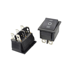 Công Tắc Bập Bênh KCD4 250VAC-16A 6 Chân 3 Chế Độ