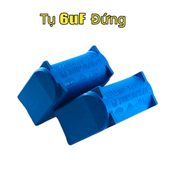 Tụ Bếp Từ 6uF 257VAC 400VDC Đứng Màu Xanh Chính Hãng BM Loại Tốt