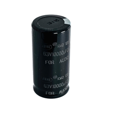 Tụ Lọc Nguồn Amply 10000uF 63v Audio - Kích Thước 30x60mm Chất Lượng Cao