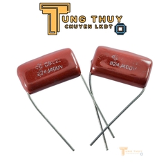 Túi 5 Con Tụ  Đỏ, Tụ Kẹo CBB 400V 106J 223J 335J  824J Hàng chất lượng - Tụ đỏ không phân cực