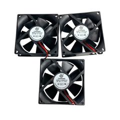 Quạt Tản Nhiệt 12V và 24V  Kích Thước 8cm x 8cm x 2.5cm Loại Tốt