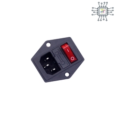 Jack Âm AC Có Công Tắc 15A Có Cầu Chì