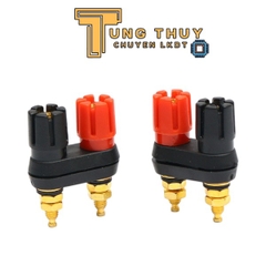 Jack Đôi Bắp Chuối Đen Đỏ 4mm