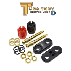 Jack Đôi Bắp Chuối Đen Đỏ 4mm