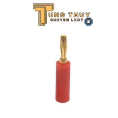 Jack Cắm Loa, Jack Bắp Chuối 4mm Mạ Vàng ( Túi 4 Chiếc )