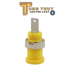 Jack Bắp Chuối Cái Vuông Góc 4mm Các Màu Xanh , Đỏ , Đen , Vàng Loại Tốt