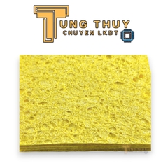 (Combo 5 cái ) Bọt Biển Lau Chùi Mỏ Hàn Loại Tốt Kích Thước 6x6mm