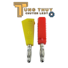 Đầu Jack Nguồn Bắp Chuối 4mm J4MM Nhiều Màu Có Thể Xếp Chồng