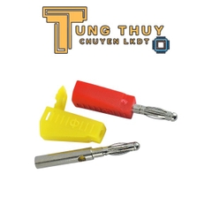 Đầu Jack Nguồn Bắp Chuối 4mm J4MM Nhiều Màu Có Thể Xếp Chồng