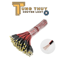 Dây Nguồn DC, Jack Nguồn DC 5.5x2.1mm Đực và Cái Dài 26,5mm Loại Tốt
