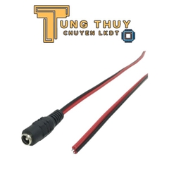 Dây Nguồn DC, Jack Nguồn DC 5.5x2.1mm Đực và Cái Dài 26,5mm Loại Tốt