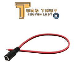 Dây Nguồn DC, Jack Nguồn DC 5.5x2.1mm Đực và Cái Dài 26,5mm Loại Tốt