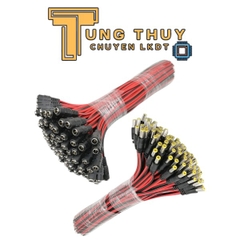 Dây Nguồn DC, Jack Nguồn DC 5.5x2.1mm Đực và Cái Dài 26,5mm Loại Tốt