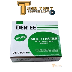 Đồng Hồ Vạn Năng Cơ DE-360TRn Chính Hãng DEREE Đài Loan