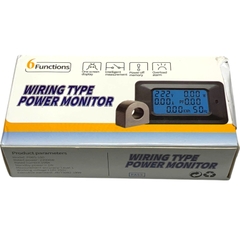 Công tơ điện tử đồng hồ điện thiết bị đo công suất 6 thông số 100A 220V - HÀNG CHÍNH HÃNG