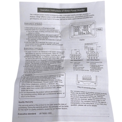 Công tơ điện tử đồng hồ điện thiết bị đo công suất 6 thông số 100A 220V - HÀNG CHÍNH HÃNG