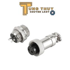 Jack Cắm Hàng Không GX12 12mm Các Loại 2P, 3P, 4P, 5P, 6P