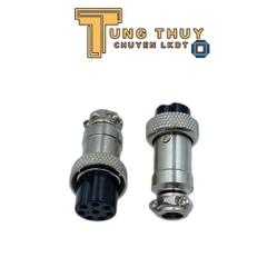 Jack Cắm Hàng Không Giắc Cắm Tủ Điện GX16 16mm Các Loại 2P, 3P, 4P, 5P, 7P, 10P