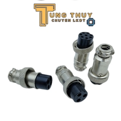 Jack Cắm Hàng Không Giắc Cắm Tủ Điện GX16 16mm Các Loại 2P, 3P, 4P, 5P, 7P, 10P