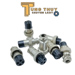 Jack Cắm Hàng Không Giắc Cắm Tủ Điện GX16 16mm Các Loại 2P, 3P, 4P, 5P, 7P, 10P