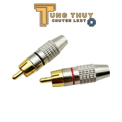 Jack RCA Hoa Sen Loại Tốt , Dùng Hàn Dây AV và Dây Tín Hiệu Âm Thanh