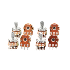 Chiết Áp Kép WH148 6 Chân 2 Hàng Cán Bi Dài 15mm – Loại Tốt Hãng ATec