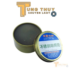 Mỡ trợ hàn cell pin Fuxin hỗ trợ hàn mạch siêu bám dính, hộp nhôm 100g