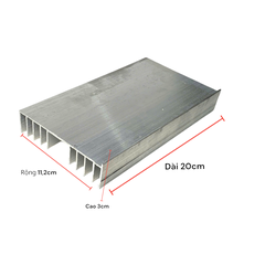 Tản Nhiệt Nhôm 10 Cánh - Kích Thước 20cm - 25cm - 30cm