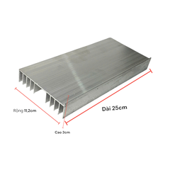 Tản Nhiệt Nhôm 10 Cánh - Kích Thước 20cm - 25cm - 30cm