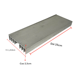 Nhôm Tản Nhiệt 8 Cánh Kích Thước 20cm , 25cm , 30cm , 40cm