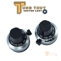 Núm Vặn Biến Trở Núm Chiết Áp WXD3 Chia Số Kèm Lục Giác